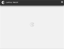 Tablet Screenshot of capitaltricot.com